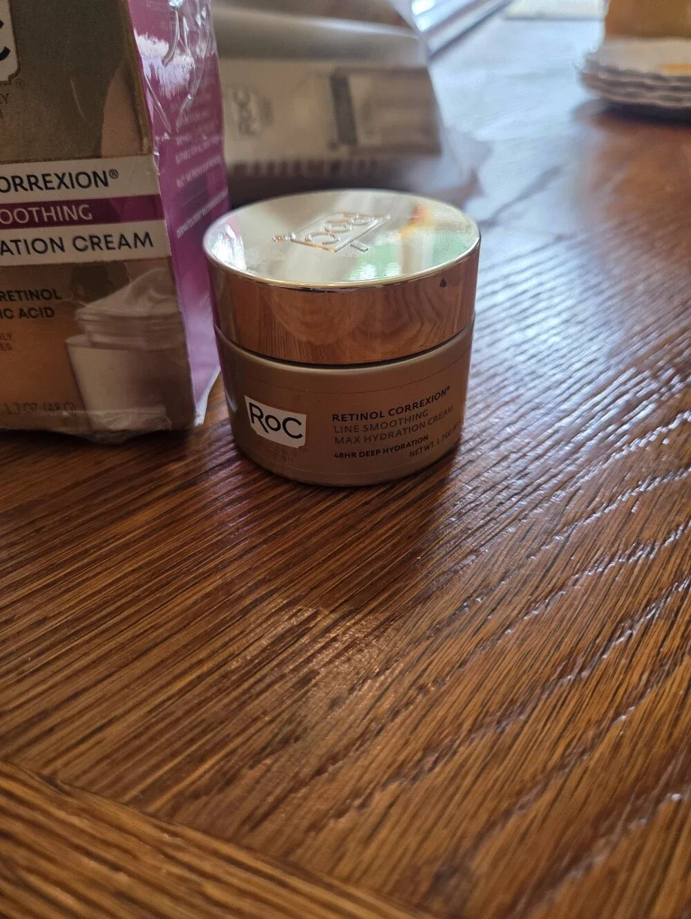 RoC Retinol Correxion Line Smoothing Max Hydration Cream 3.4 oz 100ml